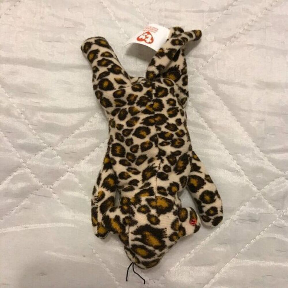 McDonalds 1993 Tag Ty Teenie Beanie Baby Freckles the‎ Leopard